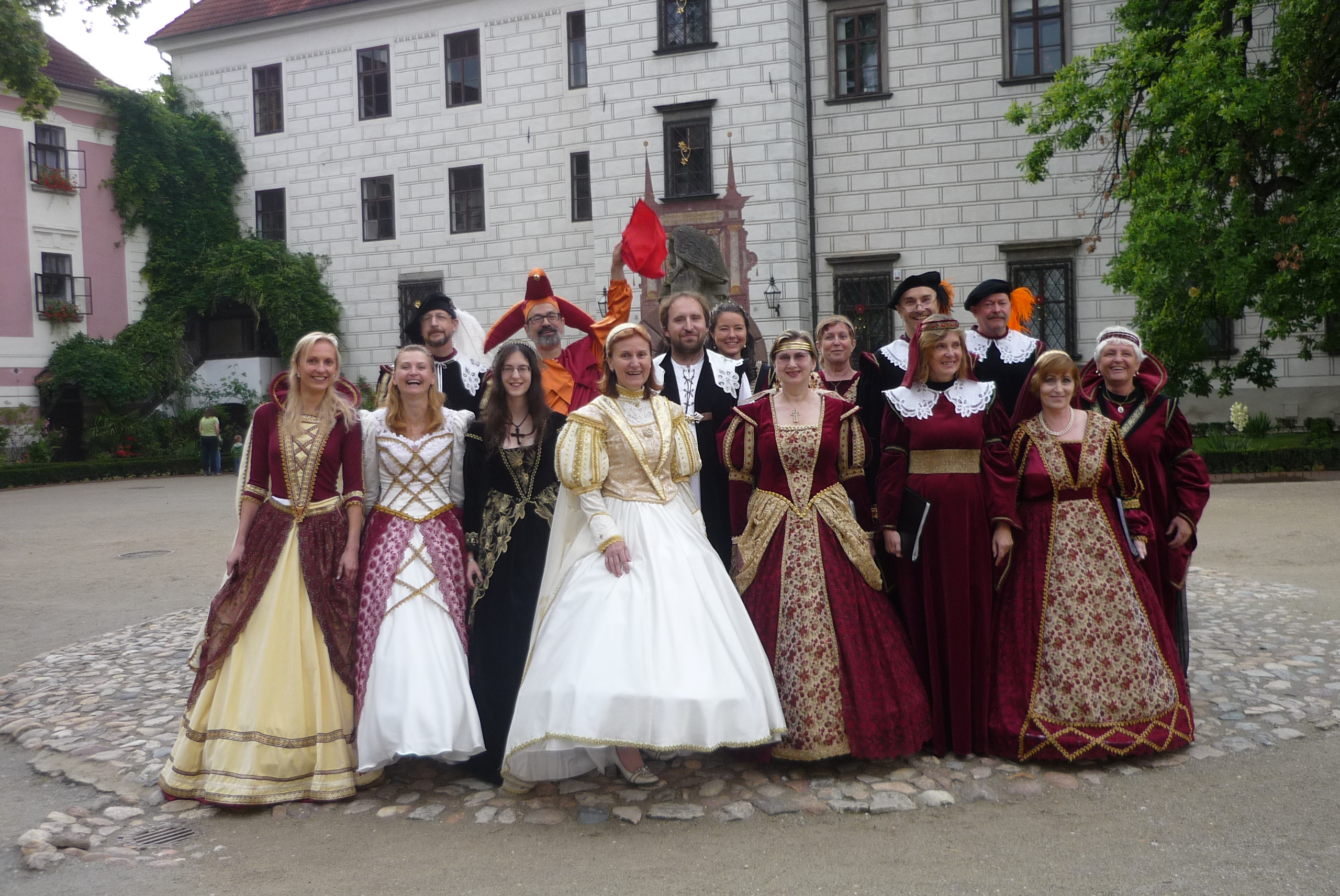nádvoří zámku 2011